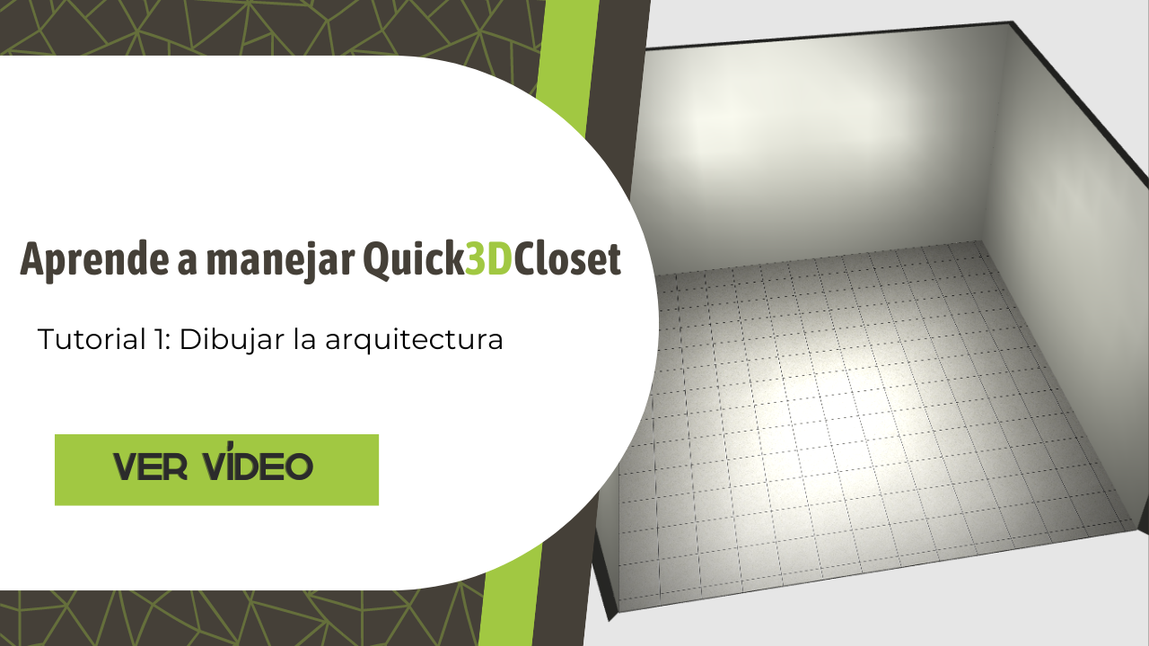 1. Dibujar arquitectura en Quick3DCloset.